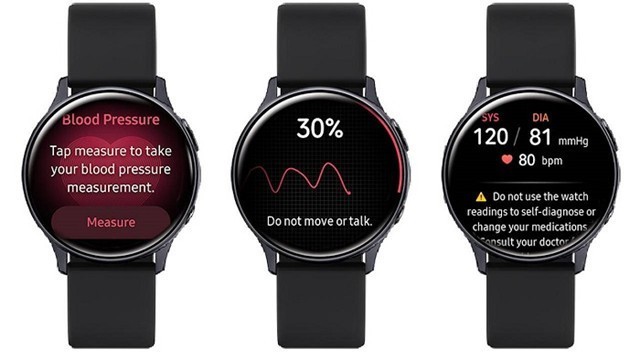 Galaxy Watch Active2在韩国解禁血压检测功能